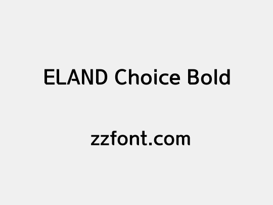 ELAND Choice Bold