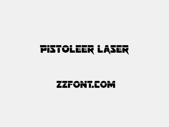 Pistoleer Laser - 众字网