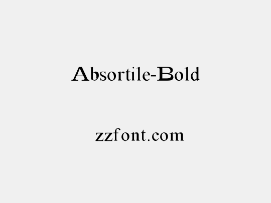 Absortile-Bold