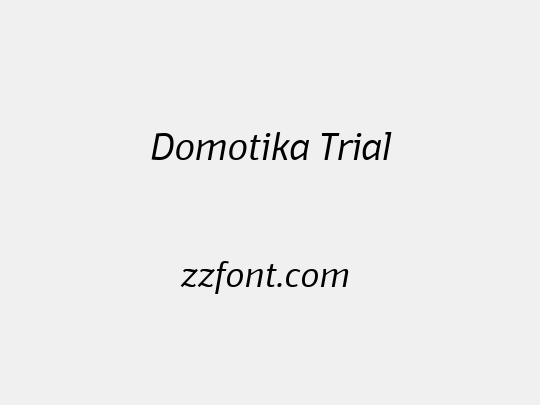 Domotika Trial