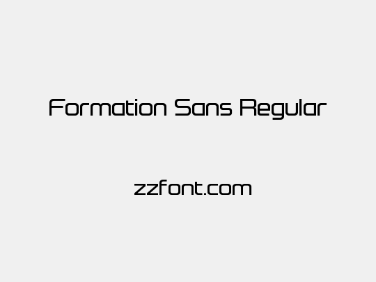 Formation Sans Regular