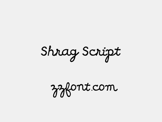 Shrag Script