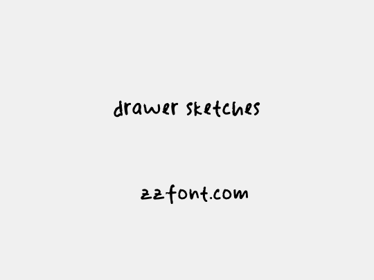 drawer sketches