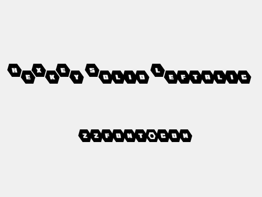 HeXkEy Solid Leftalic