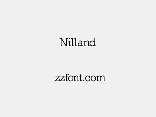 Nilland