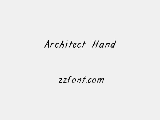 Architect Hand