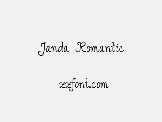 Janda Romantic