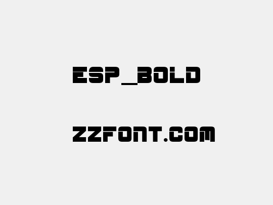 ESP_Bold