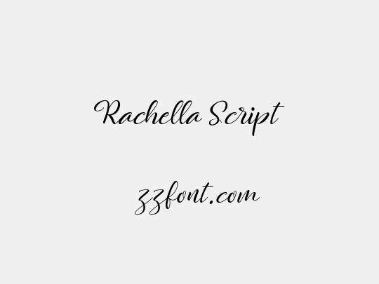 Rachella Script