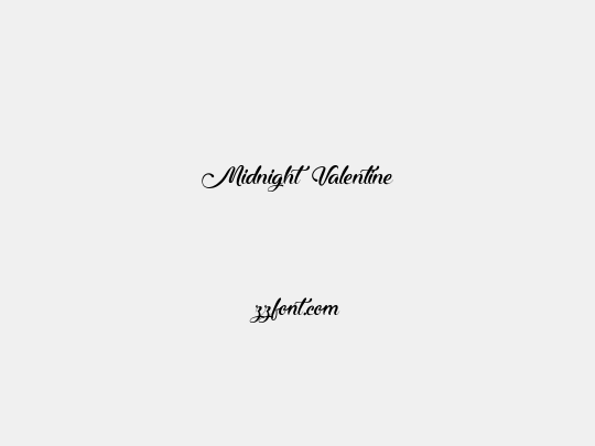 Midnight Valentine