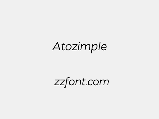 Atozimple