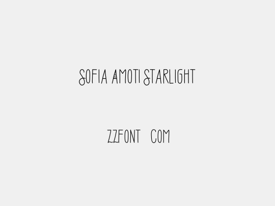 Sofia Amoti Starlight