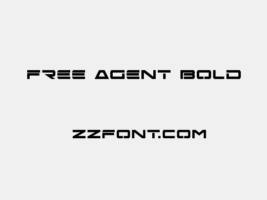 Free Agent Bold