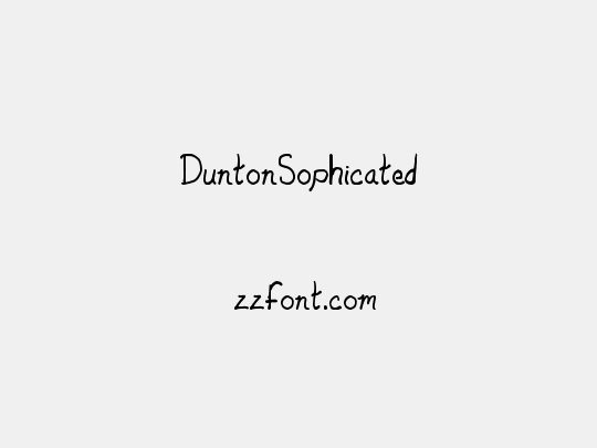 DuntonSophicated