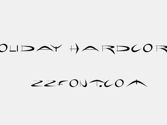 Holiday hardcore