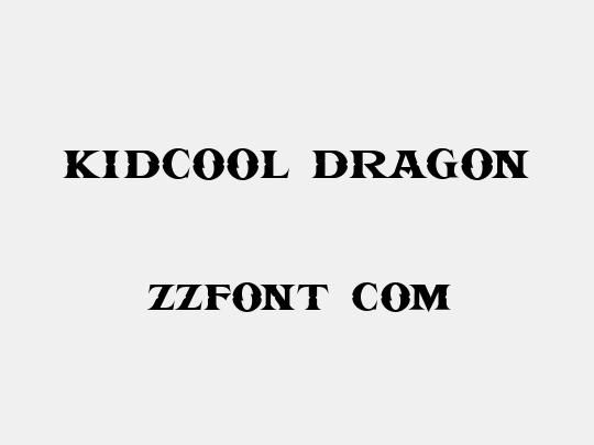 KIDCOOL DRAGON