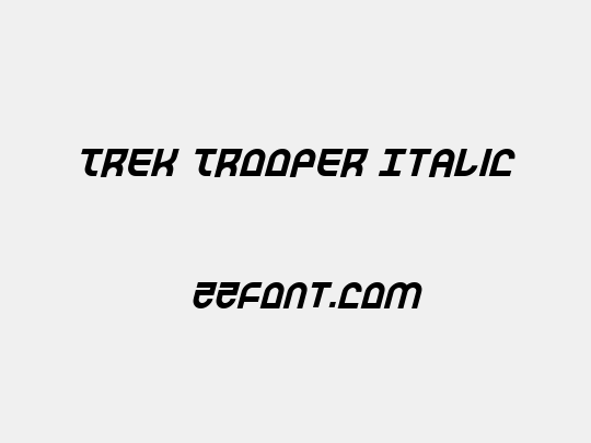 Trek Trooper Italic