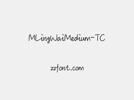 MLingWaiMedium-TC