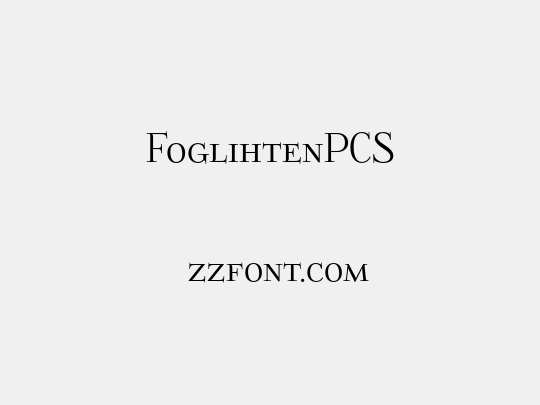 FoglihtenPCS