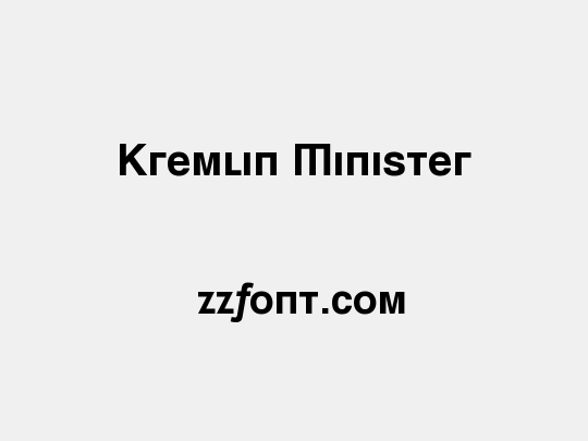 Kremlin Minister