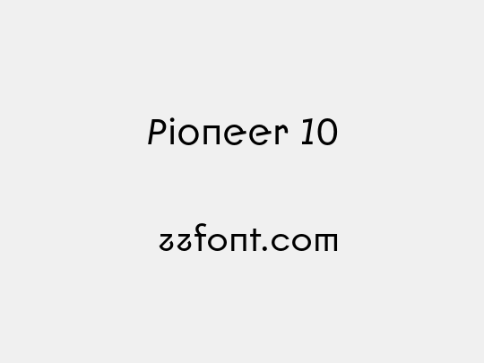 Pioneer 10