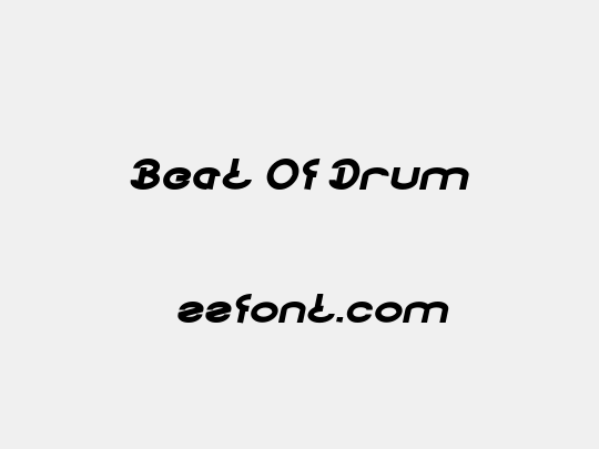 Beat Of Drum