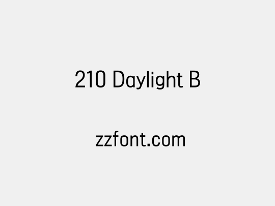 210 Daylight B