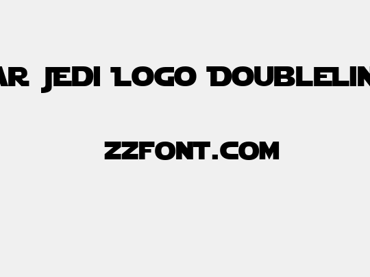 Star Jedi Logo DoubleLine2