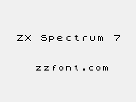 ZX Spectrum 7