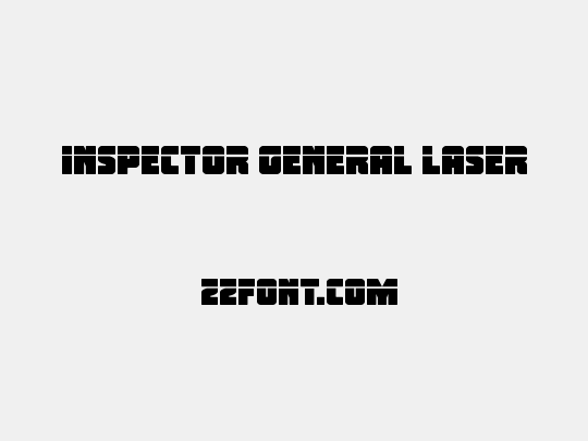 Inspector General Laser