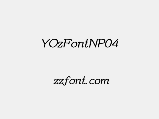 YOzFontNP04