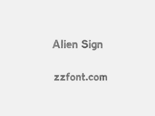 Alien Sign