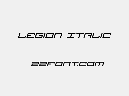 Legion Italic