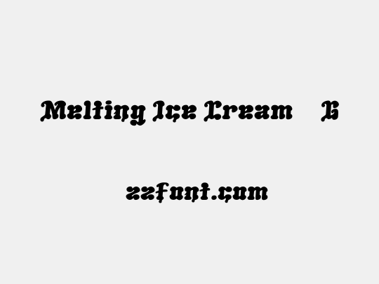 Melting Ice Cream__G