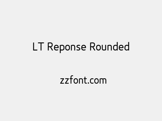 LT Reponse Rounded