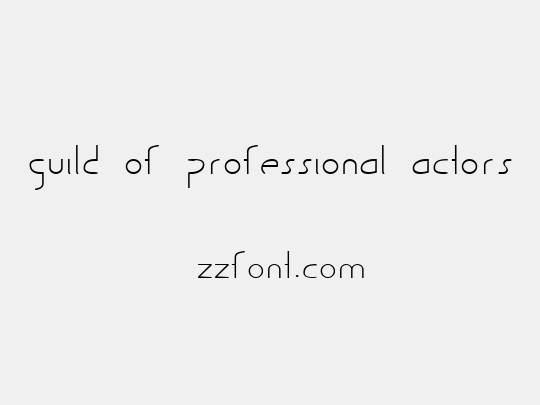 Guild of Professional Actors