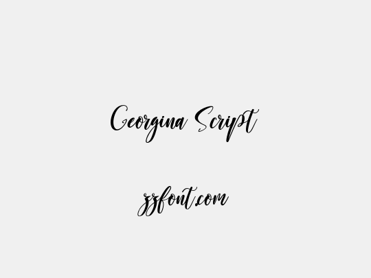 Georgina Script