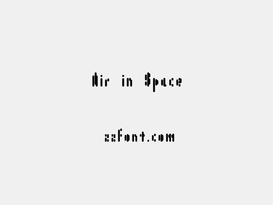 Air in Space