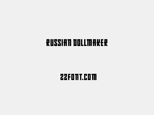 Russian Dollmaker