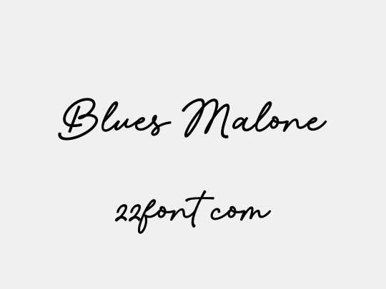 Blues Malone