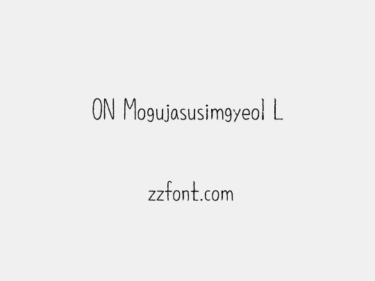 ON Mogujasusimgyeol L