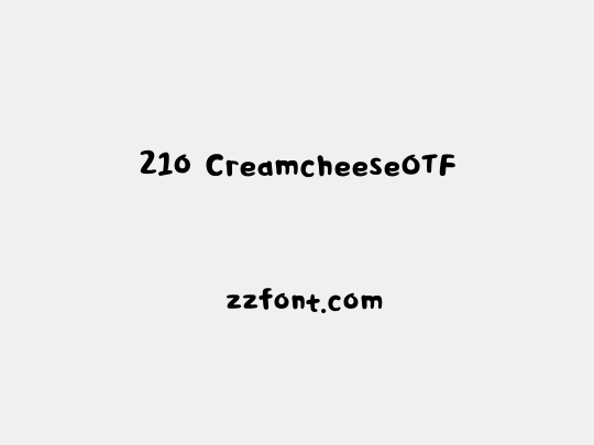 210 CreamcheeseOTF