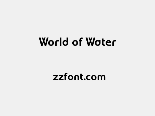 World of Water