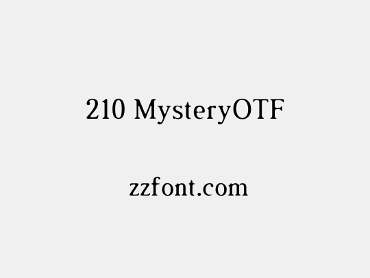 210 MysteryOTF