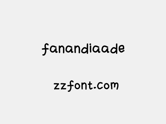 fanandiaade