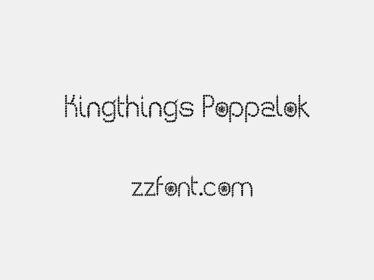 Kingthings Poppalok