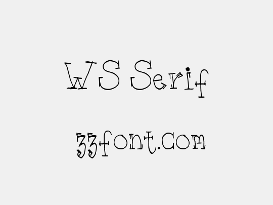 WS Serif