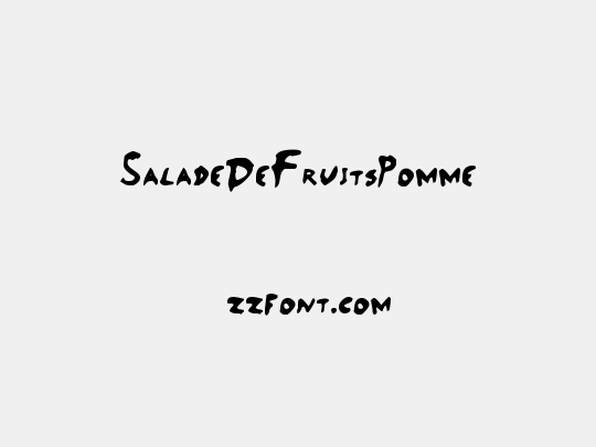 SaladeDeFruitsPomme