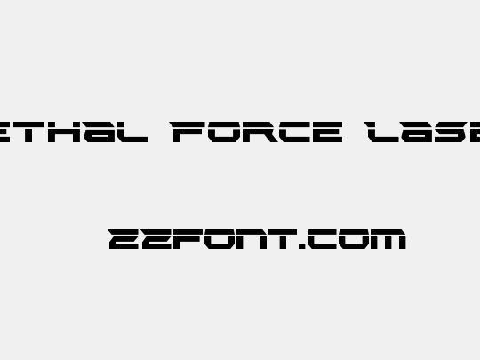 Lethal Force Laser