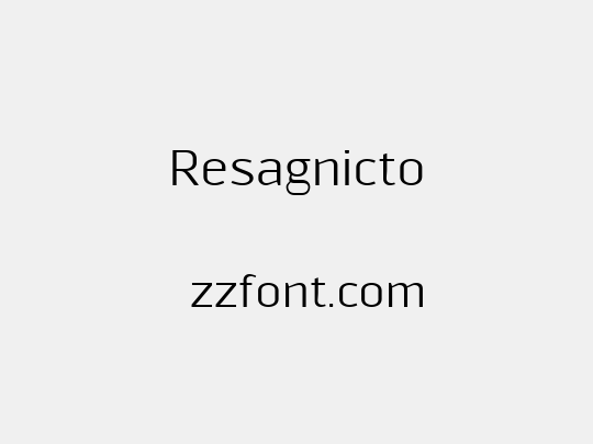 Resagnicto